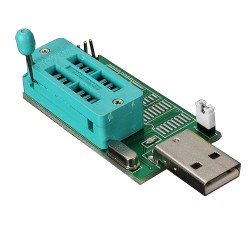 Módulo USB Gravador de Eprom Flash De Memoria Bios Series 24 W25Q64